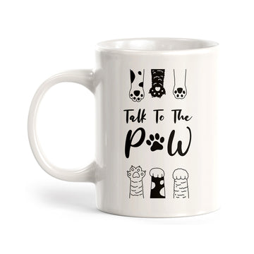 Talk To The Paw Coffee Mug